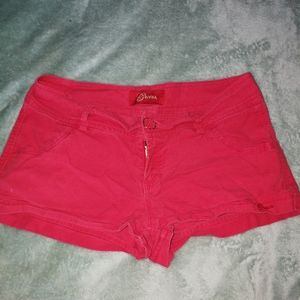 💸3/$25🔥Red/pink Guess shorts